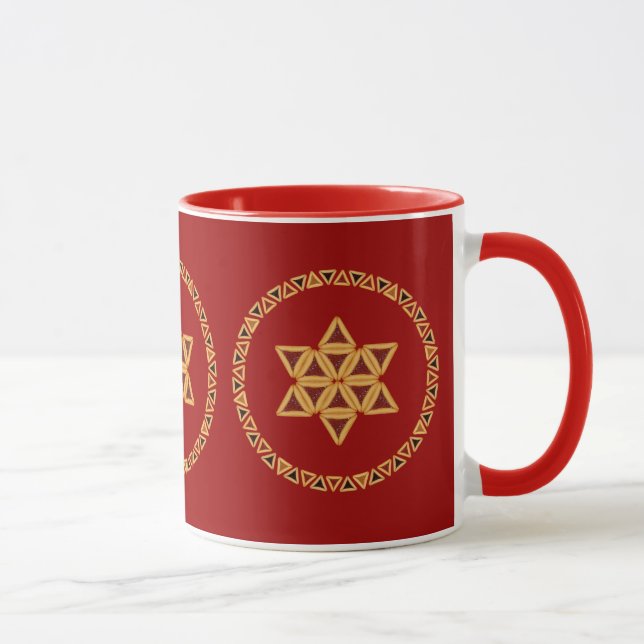 Tasse d'étoile de David de Hamentashen (Droite)