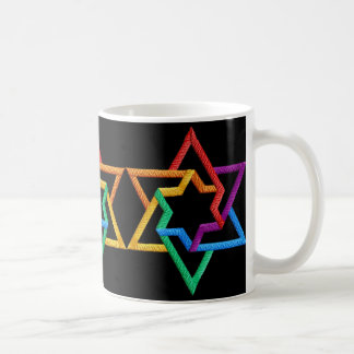 Tasse d'étoiles de David de Judaica