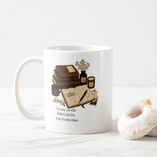 Tasse d'étude esthétique Dark Academia