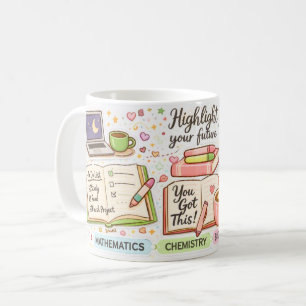 Tasse d'étude motivationnelle – Enveloppe pastel c