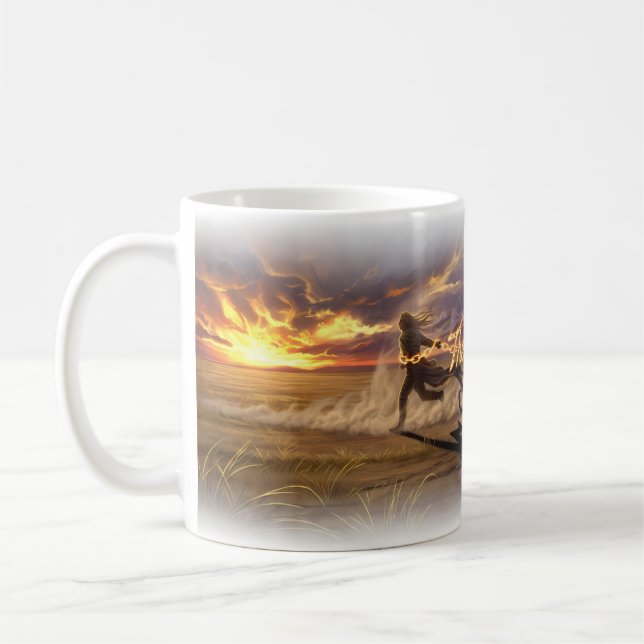 Tasse Deux Âmes Chaîne de Feu et Tempête (Gauche)