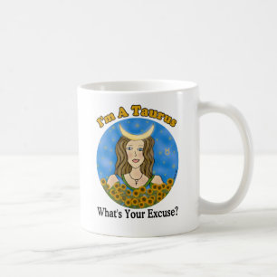 Tasse d'excuse de Taureau