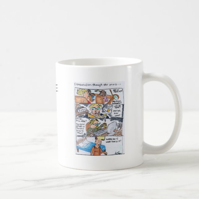Tasse d'existentialisme de fourche par Johann (Droite)