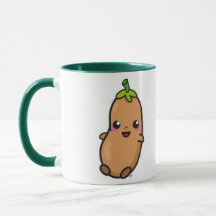 Tasse d'haricot de Kawaii