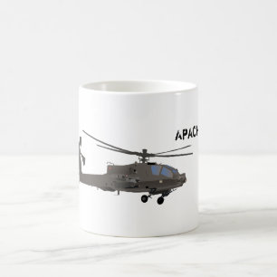 Tasse d'hélicoptère d'AH-64 Apache