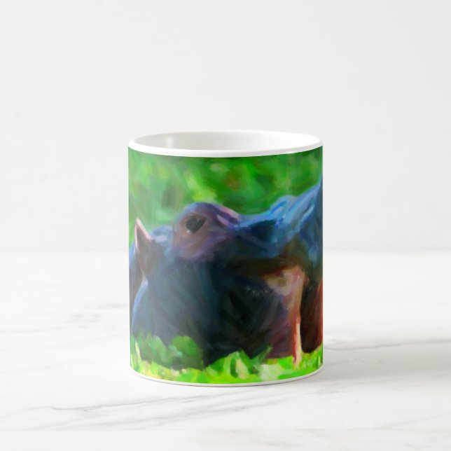 Tasse d'hippopotame (Centre)