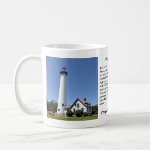 Tasse d'histoire de phare d'île de Presque