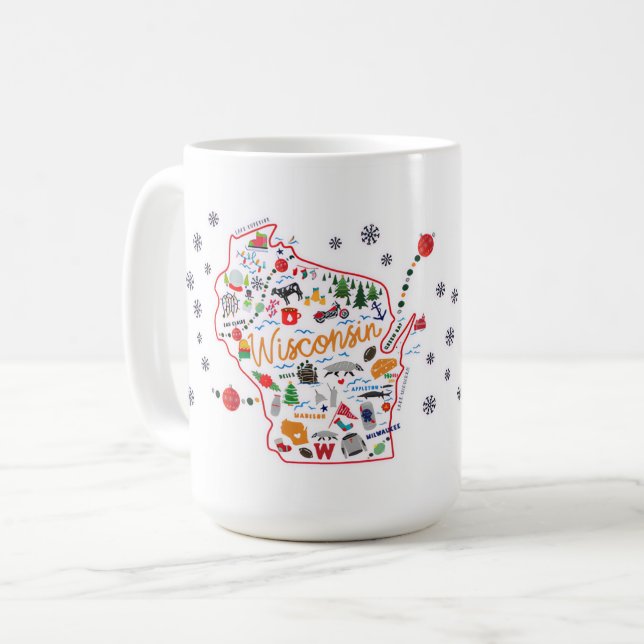 Tasse d'hiver du Wisconsin (Devant gauche)