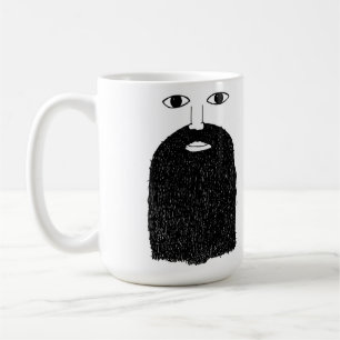 Tasse d'homme de barbe