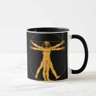 Tasse d'homme de da Vinci Vitruvian