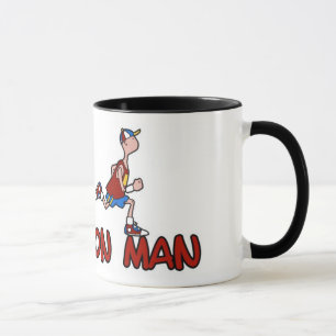 tasse d'homme de marathon