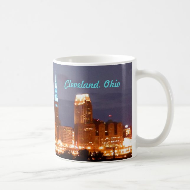 Tasse d'horizon de bleus de Cleveland (Droite)