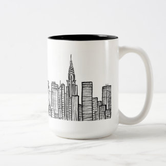 Tasse d'horizon de New York