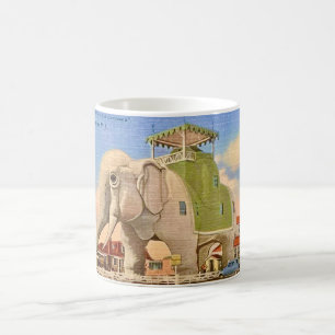 Tasse d'hôtel éléphant vintage