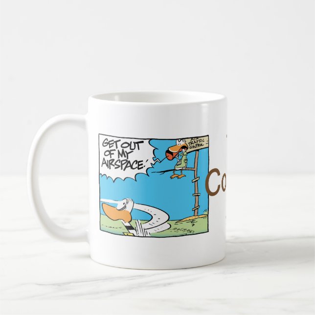 Tasse d'humeur de café de contrôle du trafic (Gauche)