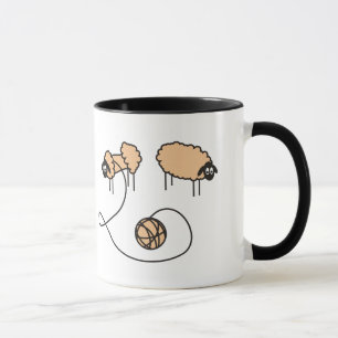 Tasse d'humour de moutons