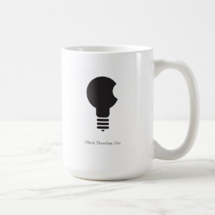 tasse d'humour de pomme