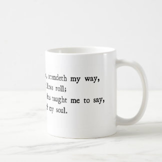 Tasse d'hymne - elle est bien avec mon âme