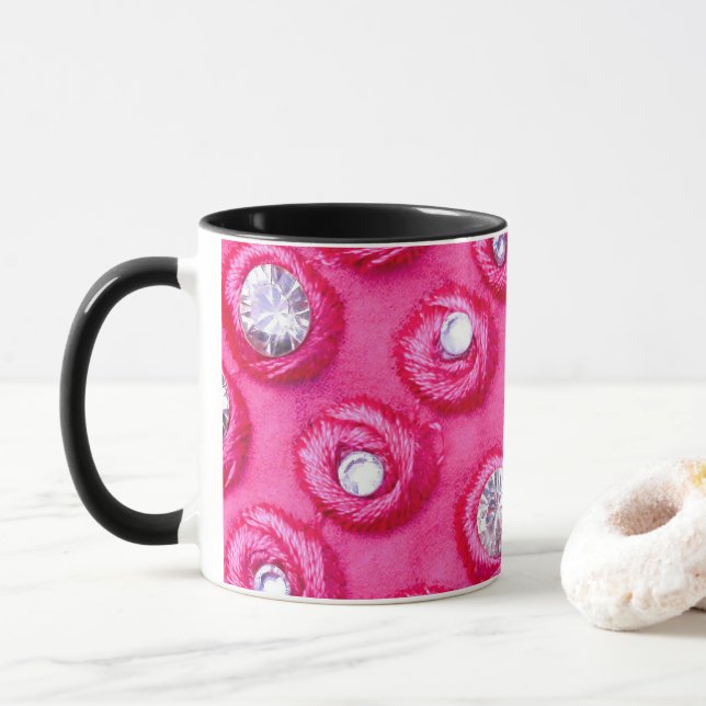 Tasse Diamants (Avec donut)