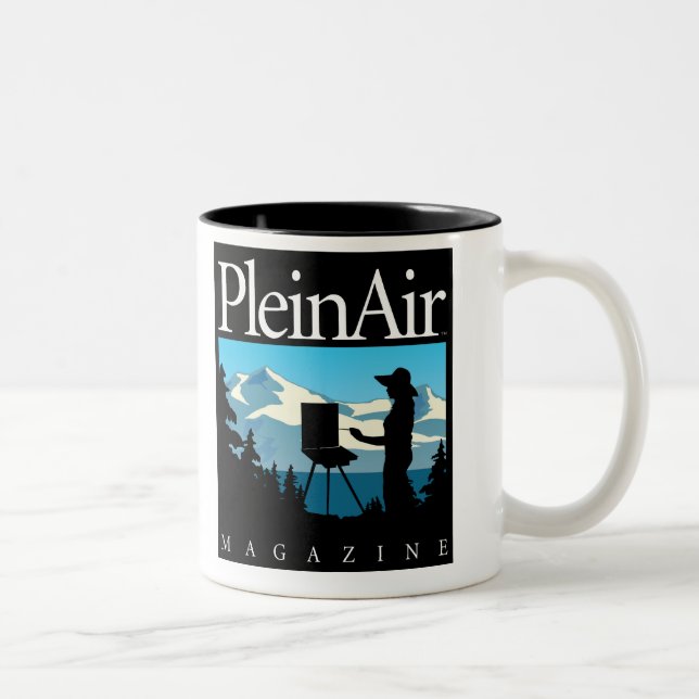 Tasse d'icône de magazine de PleinAir (Droit)