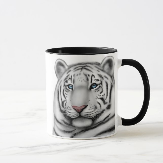 Tasse différente de deux tigres (Droite)