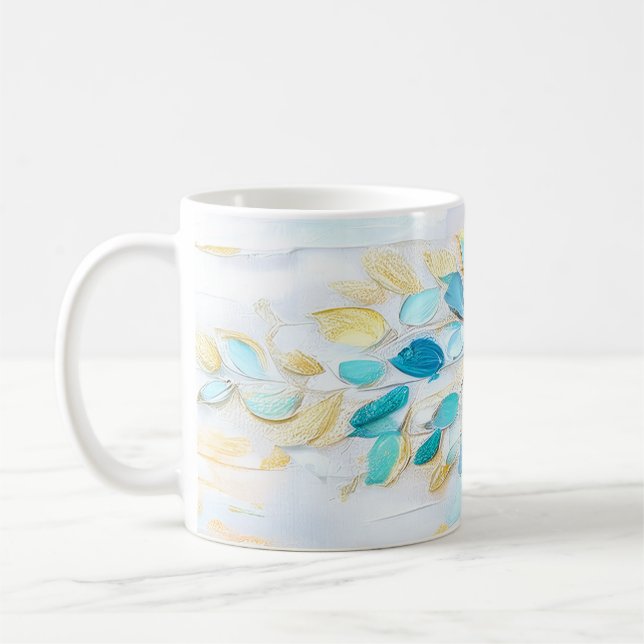Tasse DigAI Sea Foam Bloom (Gauche)