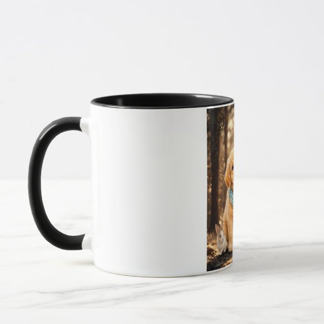 Tasse d'illustration de la nature des animaux de c (Gauche)
