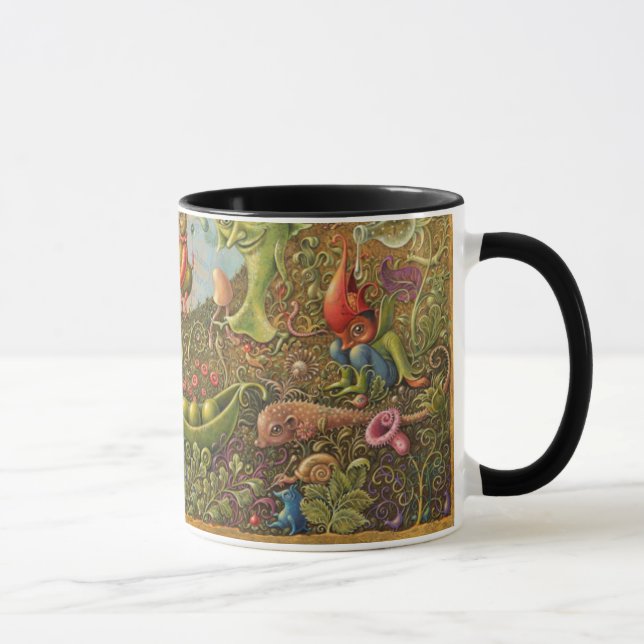 Tasse d'imaginaire : Rêver de garçon de fleur (Droite)
