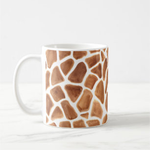 Tasse d'impression de girafe