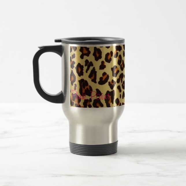 Tasse d'impression de guépard (Gauche)