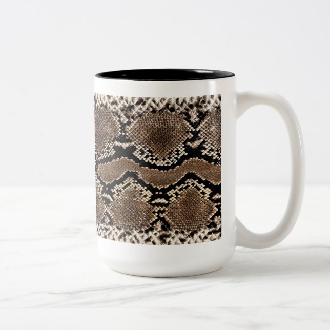 Tasse d'impression de peau de serpent (Droit)