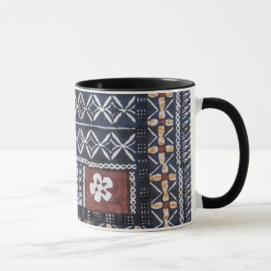 Tasse d'impression de tissu de Tapa des Fidji