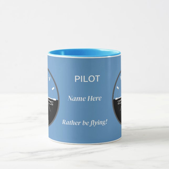 Tasse d'indicateur d'attitude de pilotes (Centre)