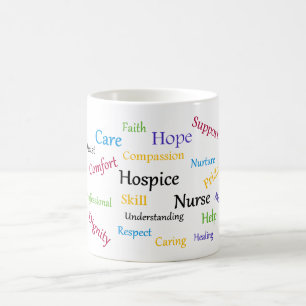 Tasse d'infirmière d'hospice