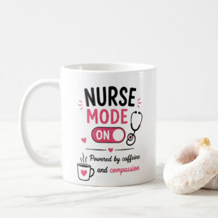 Tasse d'infirmière drôle Mode Infirmière Activée C