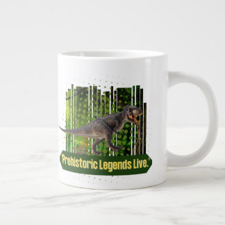 tasse dinosaure, tasse à café géante, préhistoriqu