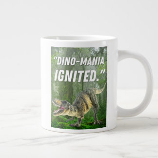 tasse dinosaure, tasse à café géante, préhistoriqu