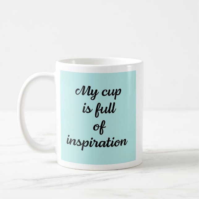 Tasse d'inspiration de foi chrétienne (Gauche)