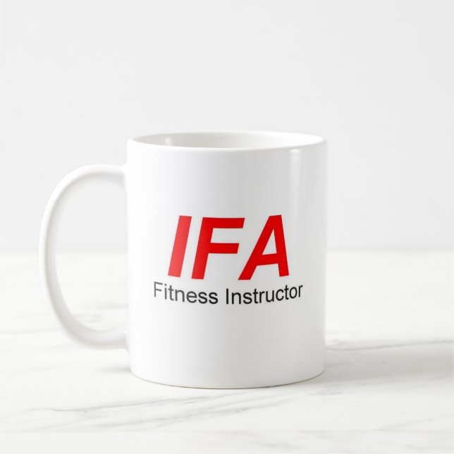 Tasse d'instructeur de forme physique d'IFA (Gauche)
