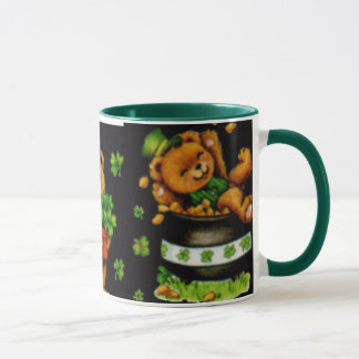 Tasse d'Irlandais d'ours de nounours