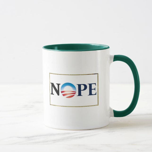 Tasse d'Obama NOPE (Droite)