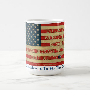 Tasse d'objectif de RSTV