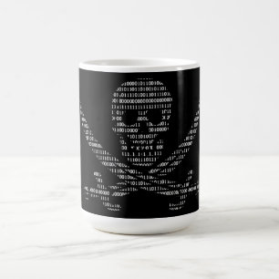 Tasse d'obscurité de pirate informatique de pirat