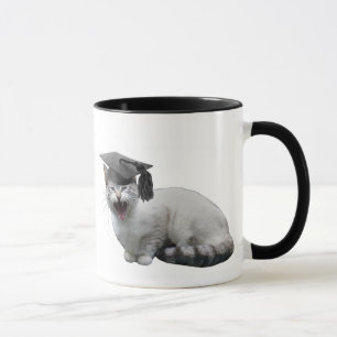 Tasse d'obtention du diplôme de chat