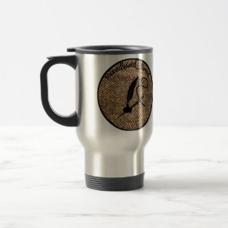 Tasse d'occasion de logo de tweed de voyage