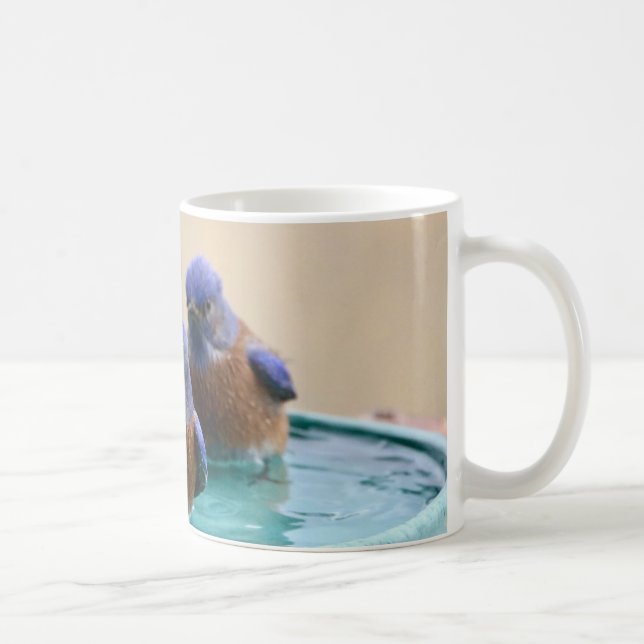 Tasse d'oiseau bleu (Droite)