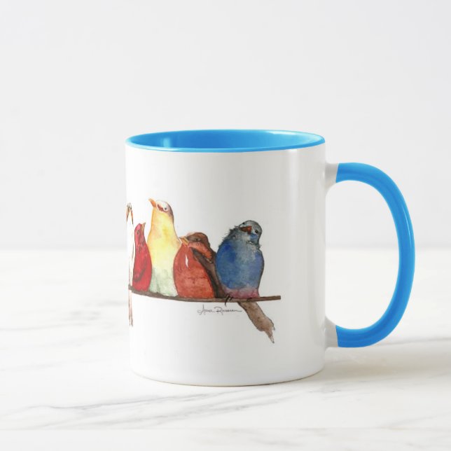 Tasse d'oiseaux d'Aimee Rousseau (Droite)