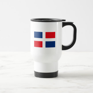 Tasse dominicaine de drapeau