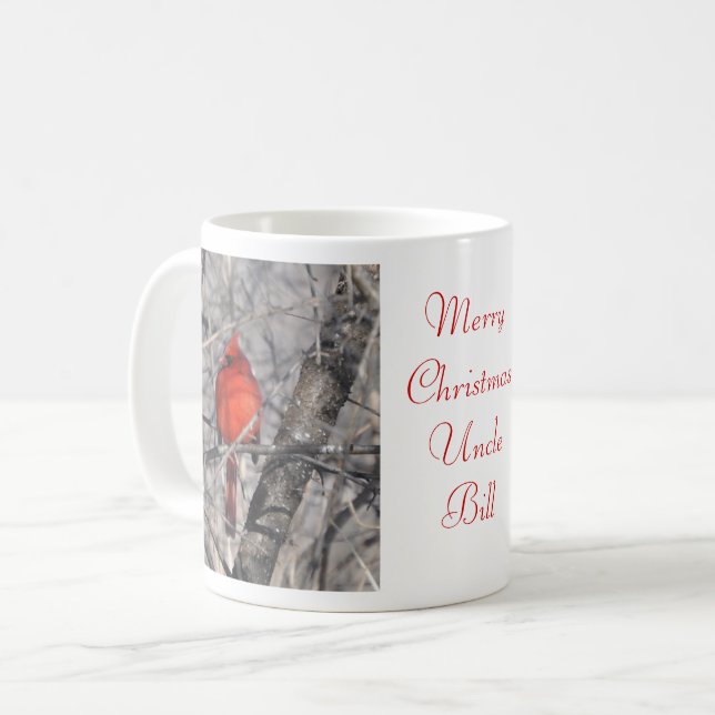 Tasse d'oncle café de Joyeux Noël par Janz (Devant gauche)