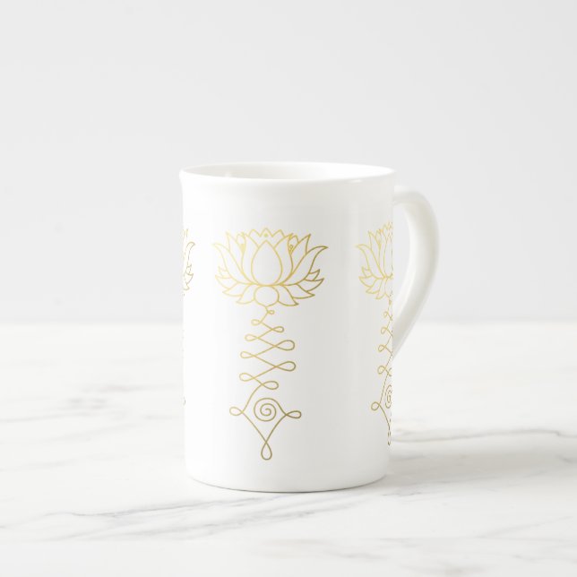 Tasse d'or de Lotus (Devant droit)